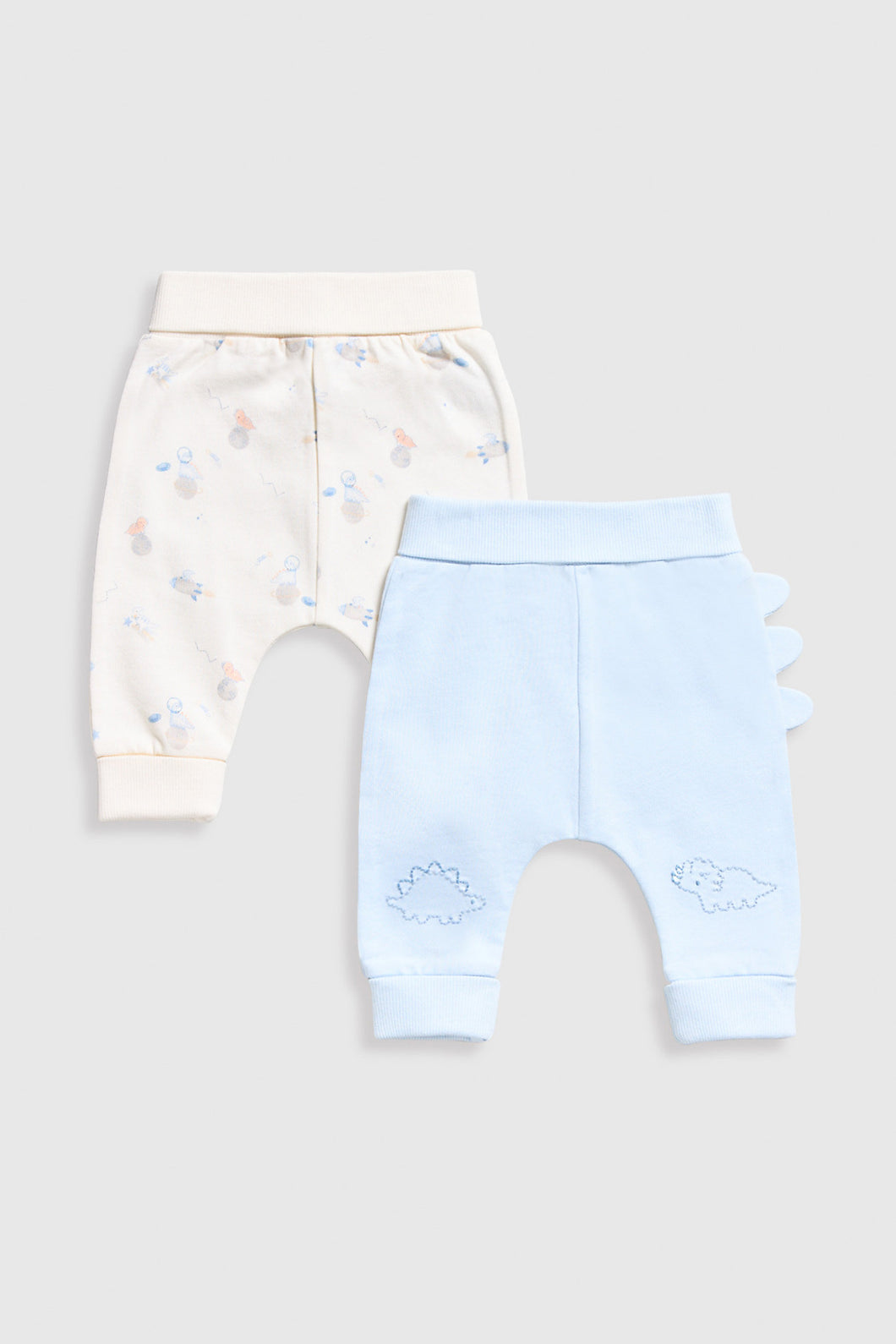 Mothercare Dinosaur Joggers - 2 Pack