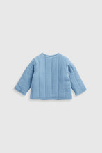 
                        
                          Load image into Gallery viewer, Mothercare My First Blue Quilted Jacket
                        
                      