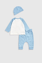 
                        
                          將圖片載入圖庫檢視器 Mothercare My First T-Shirt, Joggers and Hat Set
                        
                      