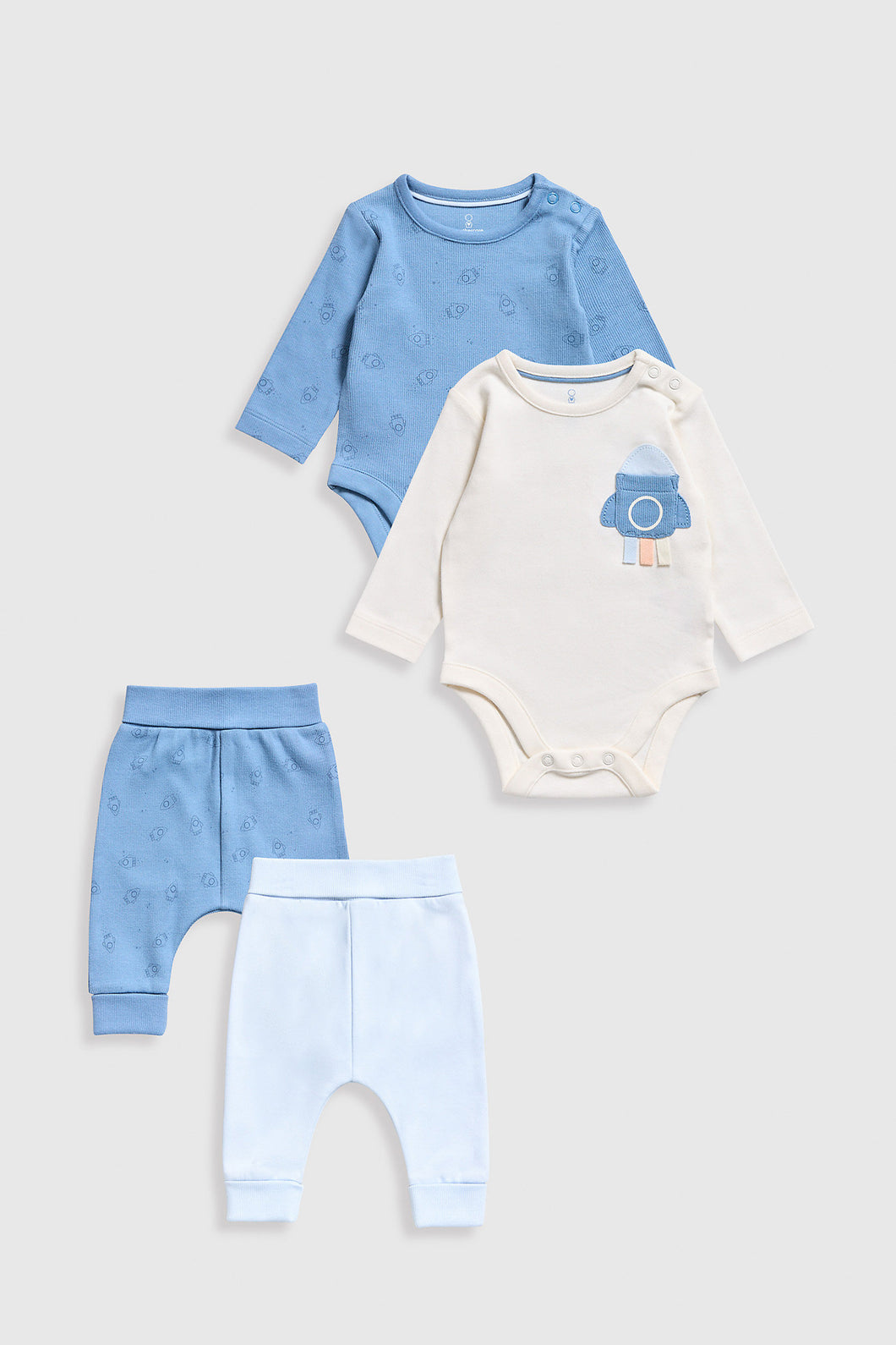 Mothercare My First Bodysuits and Joggers - 4 Pack