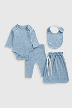 
                        
                          Load image into Gallery viewer, Mothercare My First Blue 4-Piece Gift Set
                        
                      