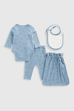 
                        
                          Load image into Gallery viewer, Mothercare My First Blue 4-Piece Gift Set
                        
                      