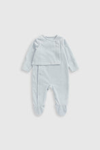 
                        
                          將圖片載入圖庫檢視器 Mothercare Blue Bear Velour All-in-One
                        
                      