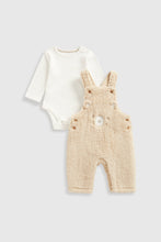 
                        
                          將圖片載入圖庫檢視器 Mothercare Fleece Dungarees and Bodysuit Set
                        
                      