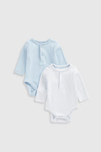 
                        
                          Load image into Gallery viewer, Mothercare My First Ribbed Bodysuits - 2 Pack
                        
                      