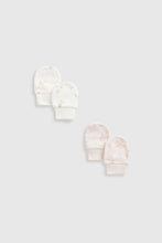 
                        
                          Load image into Gallery viewer, Mothercare My First Baby Mitts - 2 Pack
                        
                      