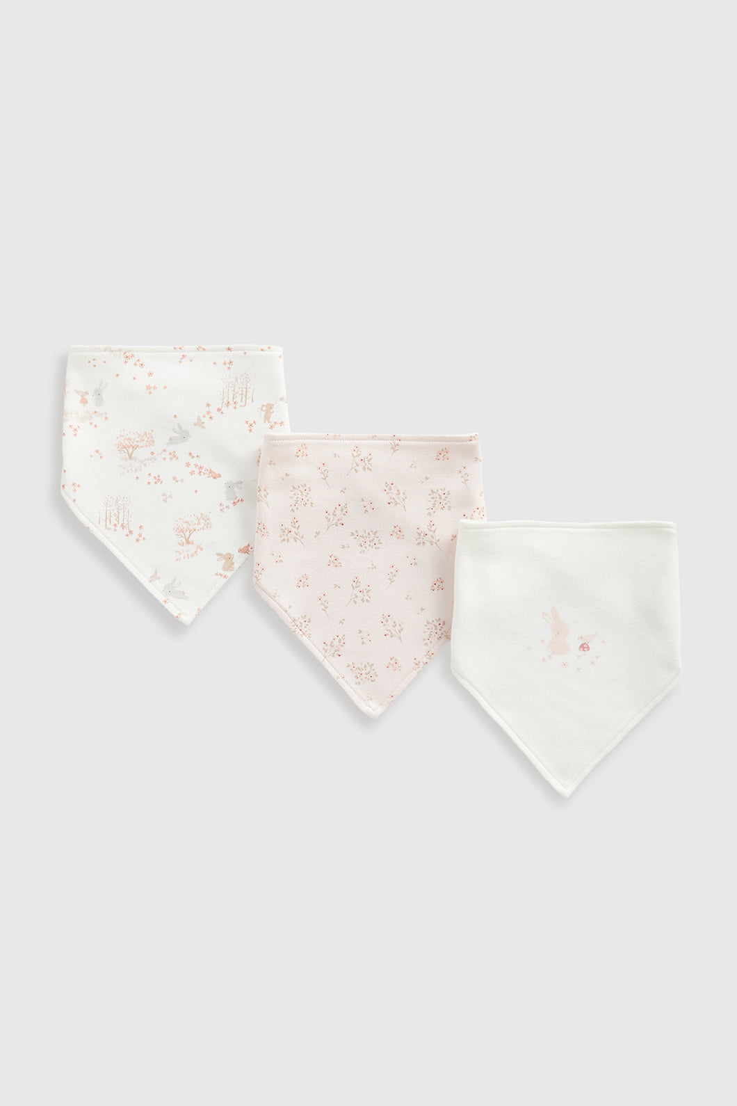 Mothercare My First Dribble Bibs - 3 Pack