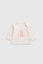 
                        
                          Load image into Gallery viewer, Mothercare Pink Bunny Long-Sleeved T-Shirt
                        
                      