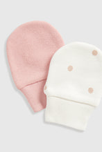 
                        
                          Load image into Gallery viewer, Mothercare My First Baby Mitts - 2 Pack
                        
                      