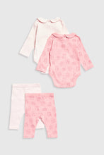 
                        
                          Load image into Gallery viewer, Mothercare My First Bodysuits and Leggings 4-Piece Set
                        
                      