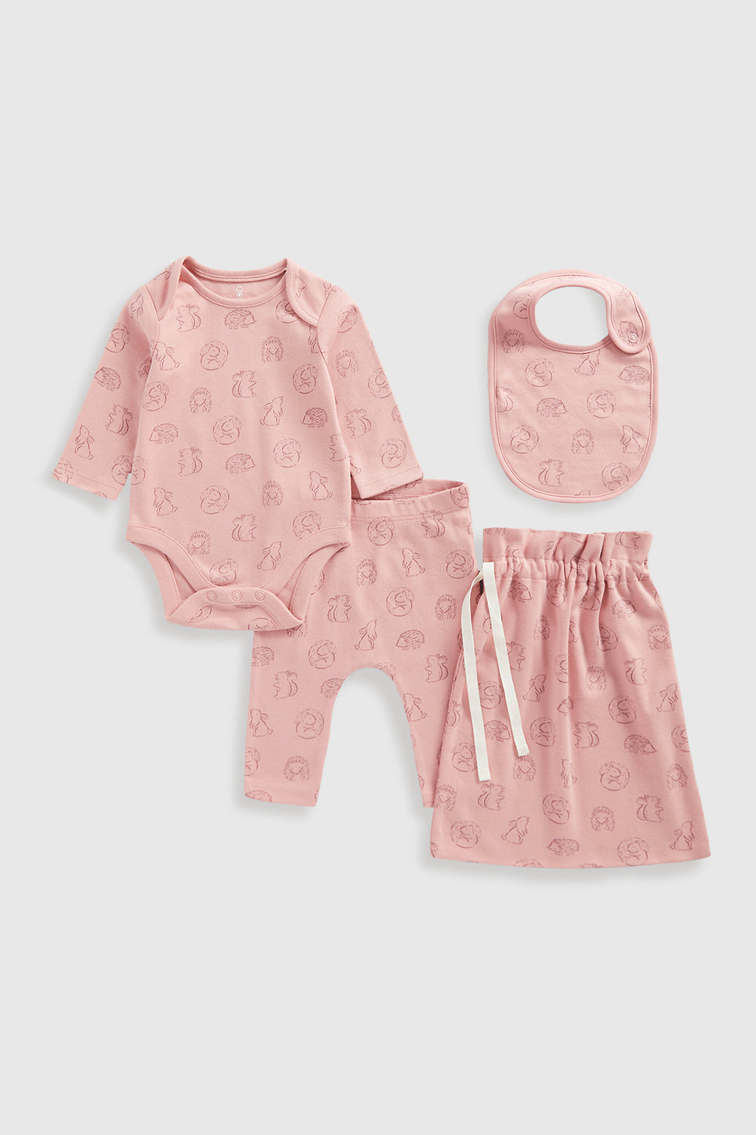 Mothercare My First Pink 4-Piece Gift Set