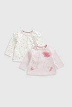 
                        
                          Load image into Gallery viewer, Mothercare My First Long-Sleeved T-Shirts - 2 Pack
                        
                      