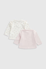 
                        
                          Load image into Gallery viewer, Mothercare My First Long-Sleeved T-Shirts - 2 Pack
                        
                      