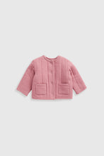 
                        
                          Load image into Gallery viewer, Mothercare My First Pink Quilted Jacket
                        
                      