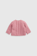 
                        
                          Load image into Gallery viewer, Mothercare My First Pink Quilted Jacket
                        
                      