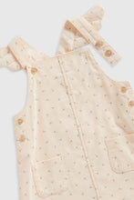 
                        
                          Load image into Gallery viewer, Mothercare Cord Pinny Dress, Bodysuit and Tights Set
                        
                      