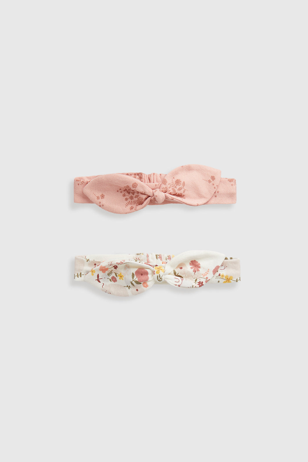 Mothercare Autumn Bow Headbands - 2 Pack