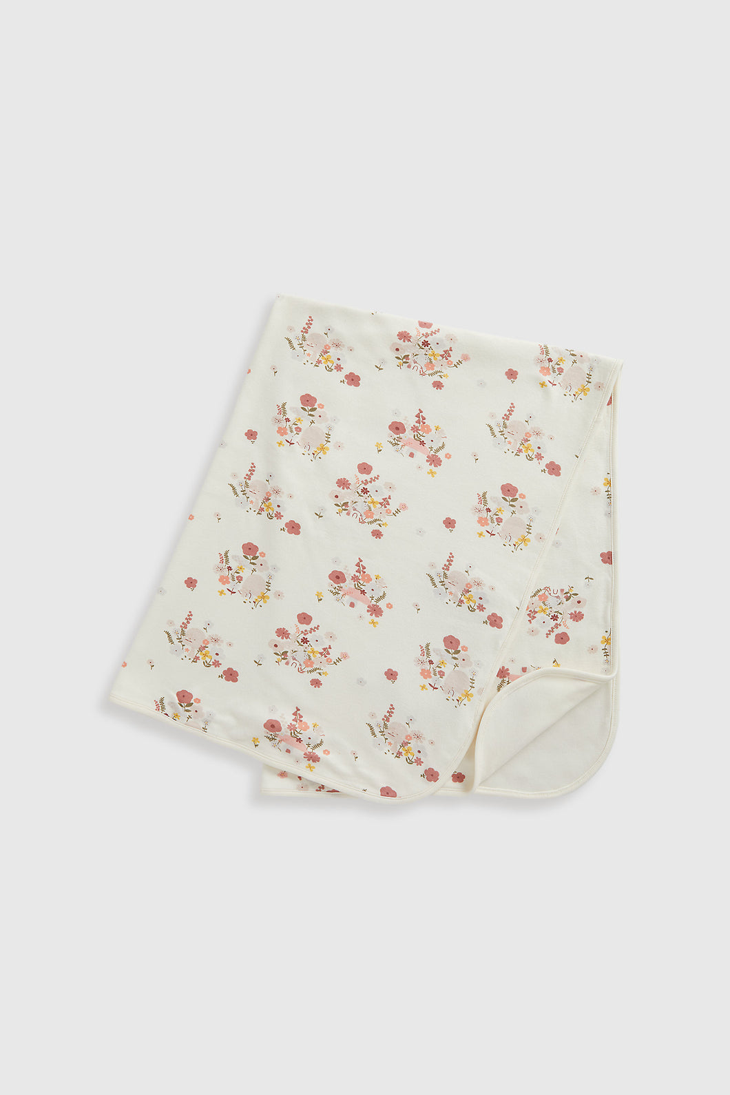 Mothercare Floral Jersey Shawl