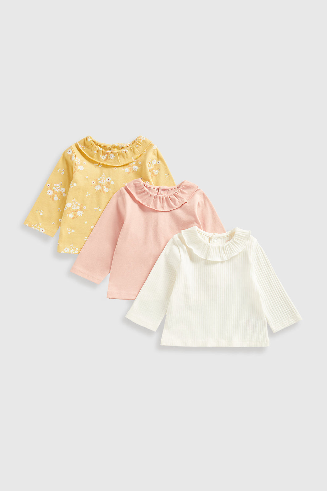 Mothercare Long-Sleeved T-Shirts - 3 Pack