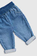 
                        
                          Load image into Gallery viewer, Mothercare Denim Joggers
                        
                      