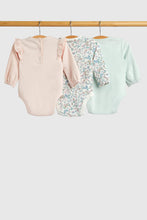 
                        
                          Load image into Gallery viewer, Mothercare Pretty Bird Bodysuits - 3 Pack
                        
                      