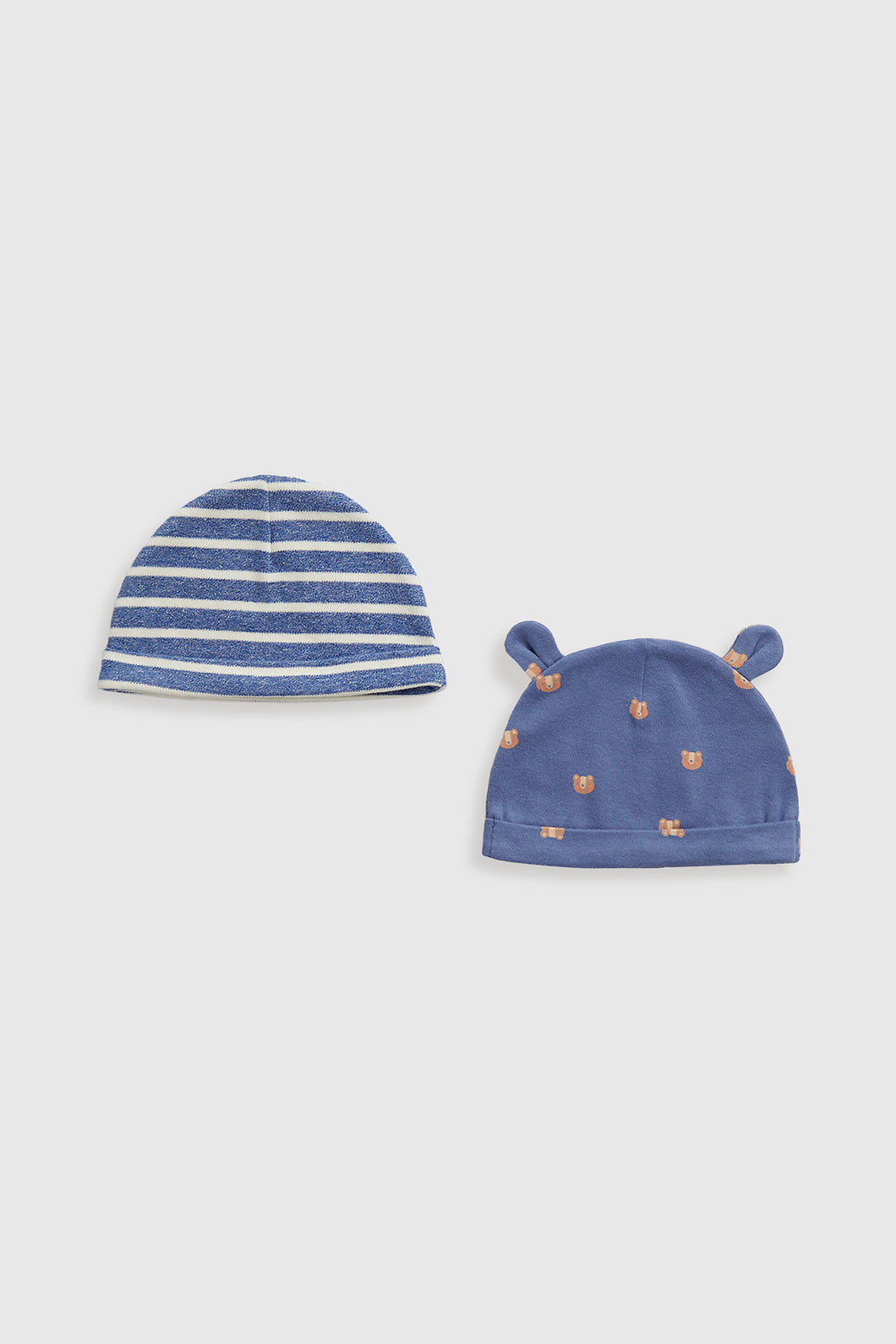 Mothercare Bear Club Hats - 2 Pack