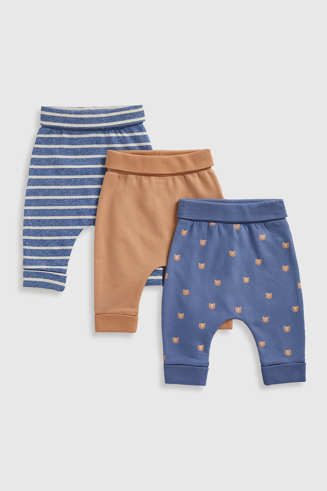 Mothercare Bear Club Joggers - 3 Pack