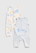 
                        
                          將圖片載入圖庫檢視器 Mothercare Dinosaur Rompers - 2 Pack
                        
                      