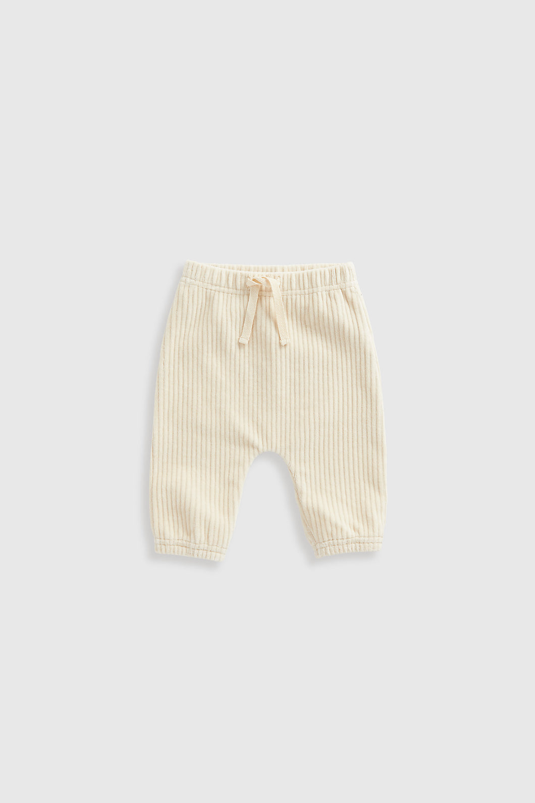 Mothercare Velour Ribbed Joggers