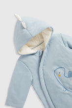 
                        
                          Load image into Gallery viewer, Mothercare Dinosaur Pramsuit
                        
                      