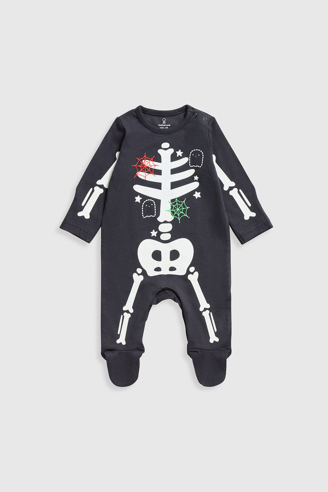 Mothercare Halloween Skeleton Glow-in-the-Dark Outfit