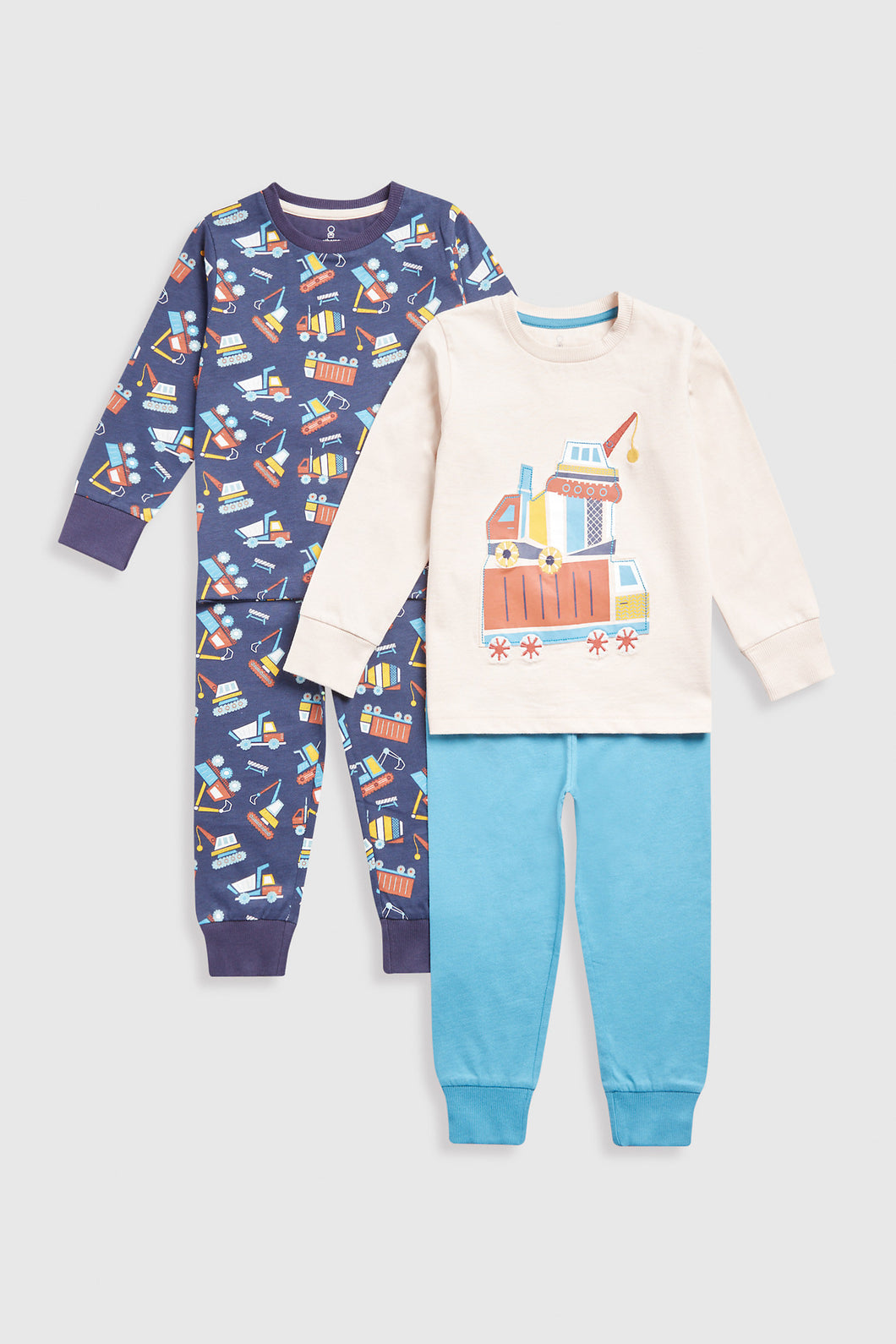 Mothercare Transport Pyjamas - 2 Pack