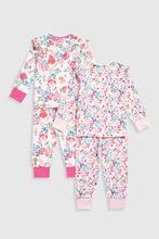 
                        
                          Load image into Gallery viewer, Mothercare Ditsy Floral Pyjamas - 2 Pack
                        
                      