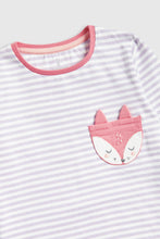 
                        
                          Load image into Gallery viewer, Mothercare Fox and Bunny Pyjamas - 2 Pack
                        
                      