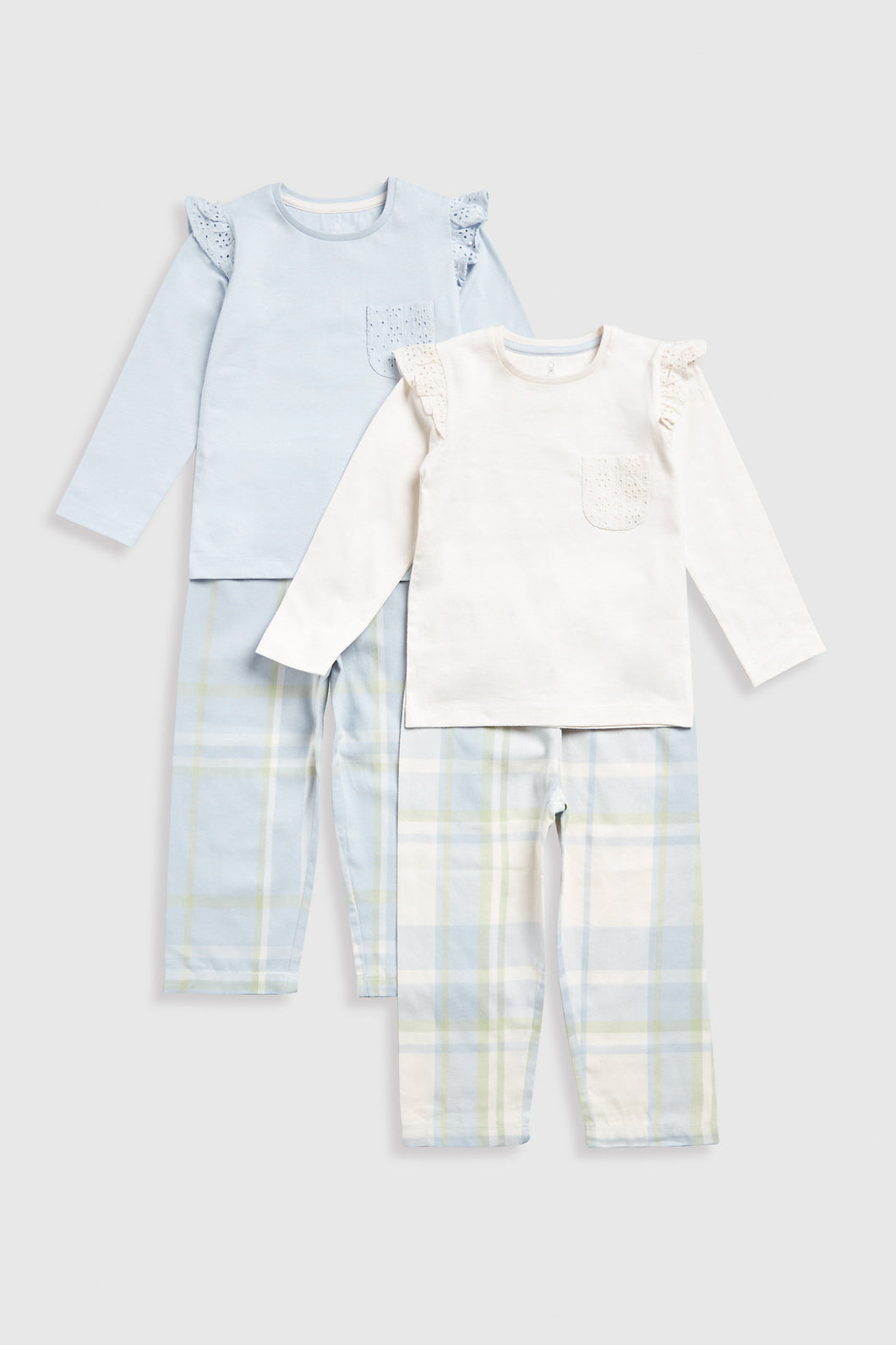 Mothercare Wide-Leg Pyjamas - 2 Pack