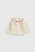 
                        
                          Load image into Gallery viewer, Mothercare Fair Isle Knitted Cardigan
                        
                      