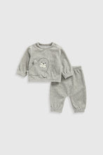 
                        
                          將圖片載入圖庫檢視器 Mothercare Grey Ribbed Velour Sweat Top and Joggers
                        
                      