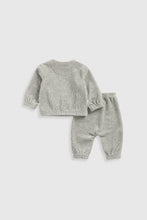 
                        
                          將圖片載入圖庫檢視器 Mothercare Grey Ribbed Velour Sweat Top and Joggers
                        
                      