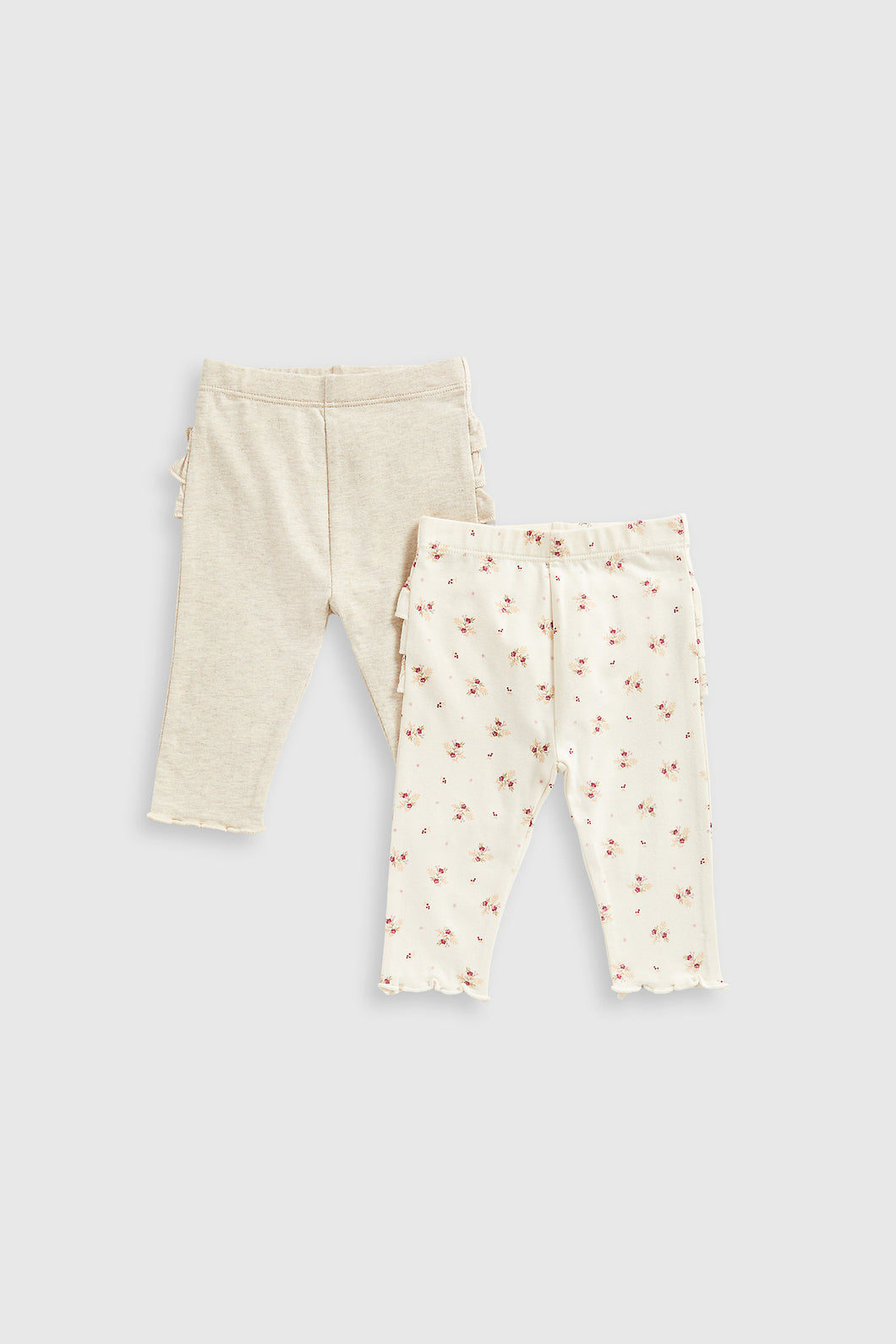 Mothercare Frilly Leggings - 2 Pack