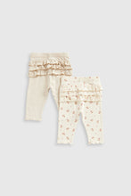 
                        
                          Load image into Gallery viewer, Mothercare Frilly Leggings - 2 Pack
                        
                      