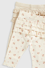 
                        
                          Load image into Gallery viewer, Mothercare Frilly Leggings - 2 Pack
                        
                      