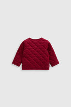 
                        
                          Load image into Gallery viewer, Mothercare Berry Quilted Cord Jacket
                        
                      