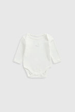 
                        
                          Load image into Gallery viewer, Mothercare Seal Long-Sleeved Bodysuits - 5 Pack
                        
                      