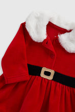 
                        
                          Load image into Gallery viewer, Mothercare Mrs Santa Dress and Tights Set
                        
                      