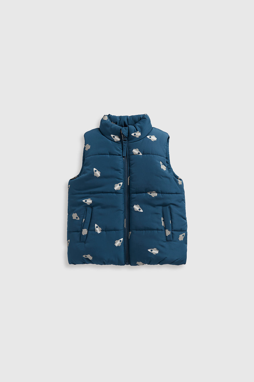 Mothercare Reflective Rocket Padded Gilet