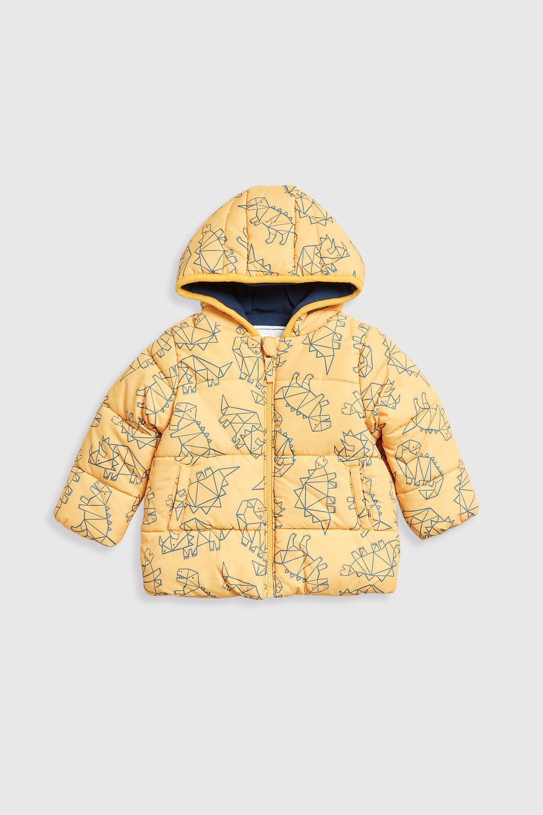 Mothercare Ochre Dino Padded Jacket