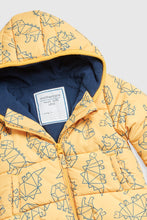 
                        
                          Load image into Gallery viewer, Mothercare Ochre Dino Padded Jacket
                        
                      