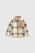 
                        
                          Load image into Gallery viewer, Mothercare Checked Fleece Jacket
                        
                      