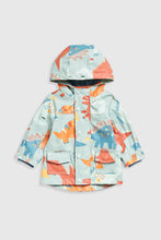 
                        
                          Load image into Gallery viewer, Mothercare Green Dinosaur Mac Coat
                        
                      