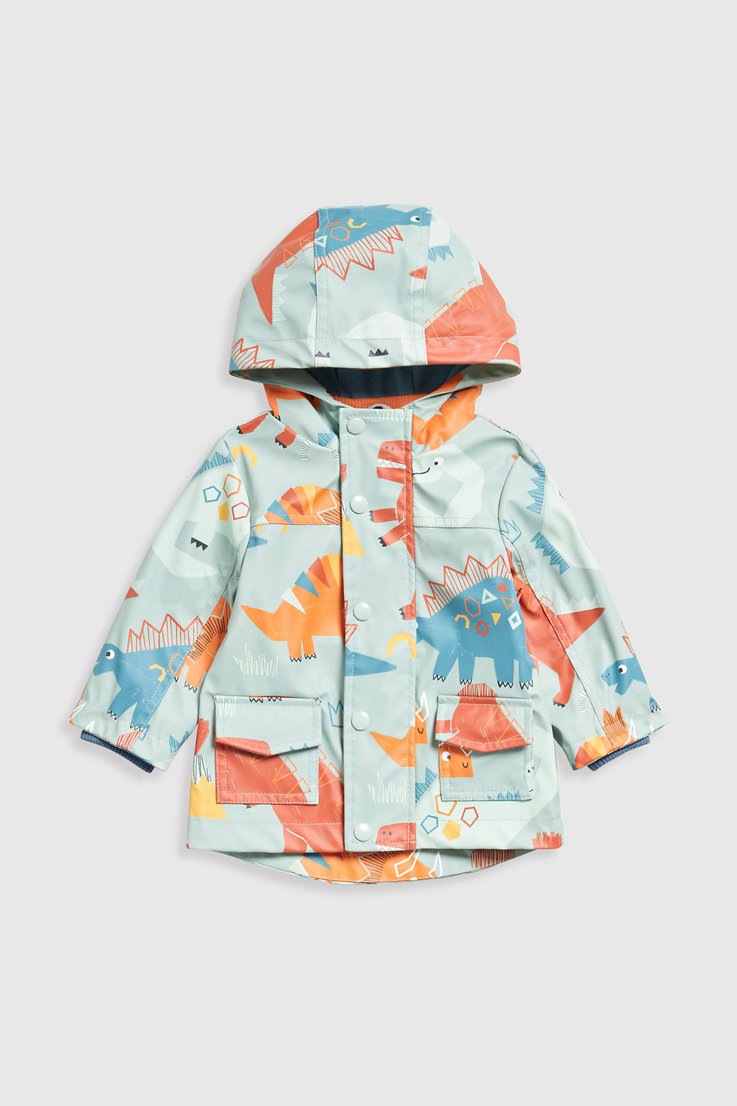 Mothercare Green Dinosaur Mac Coat